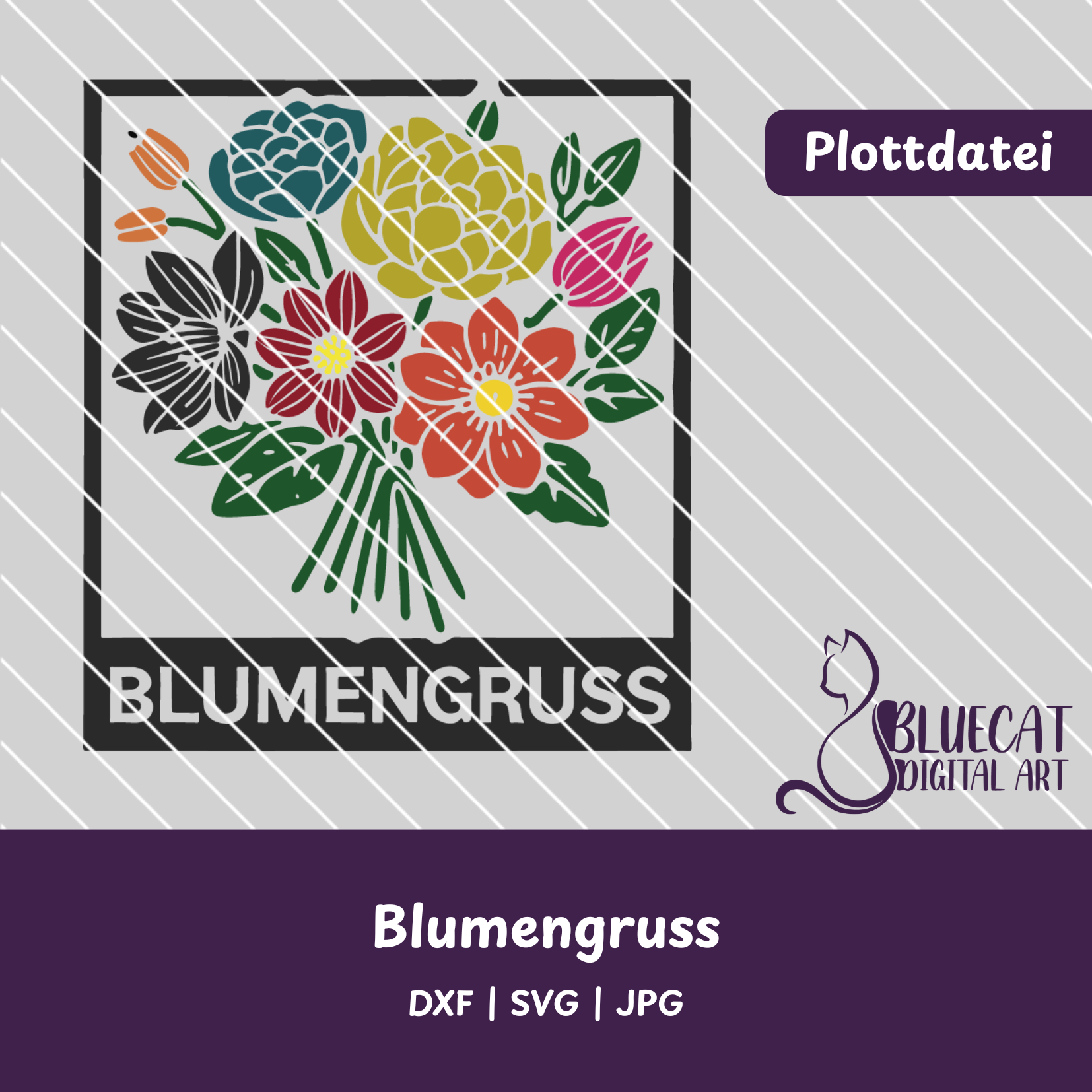 Blumengruss