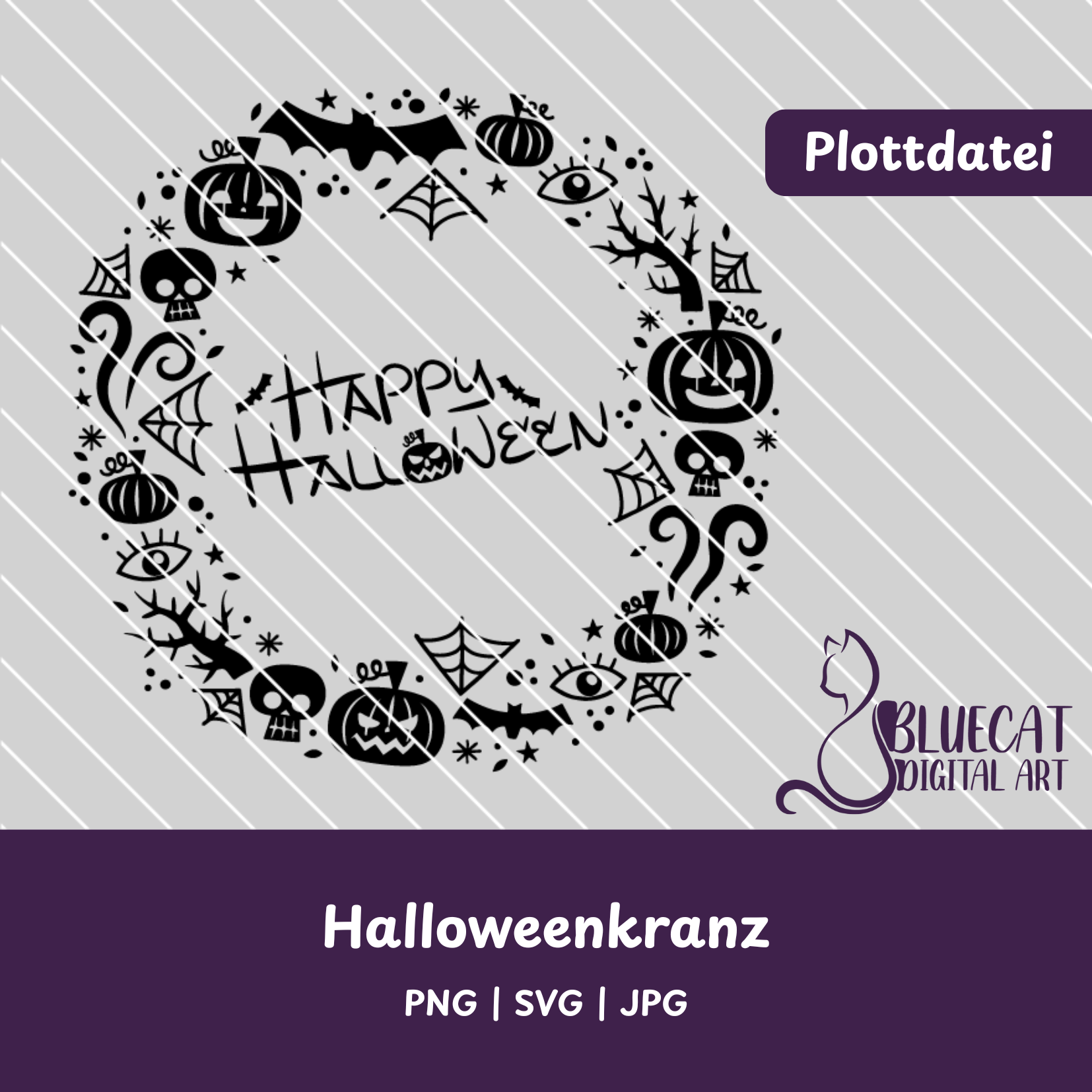 Halloweenkranz